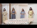 Meesho Budget friendly Party Dresses tryon under Rs 500 only #meesho #dress #haul #fashion