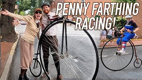Riding a Penny Farthing with Ease