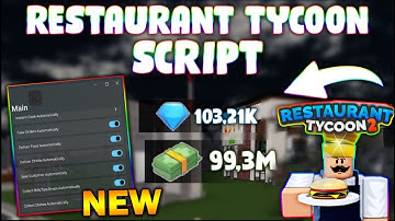 *NEW* Restaurant Tycoon 2 Script (PASTEBIN 2024) (INSTANT COOK, AUTO COLLECT, INFINITE REACH)