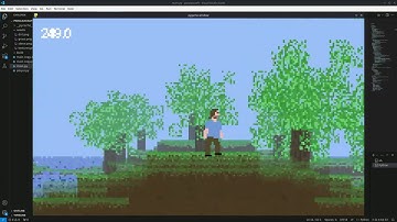 2.5D Minecraft using Parallax and scaled layers - Pygame Python