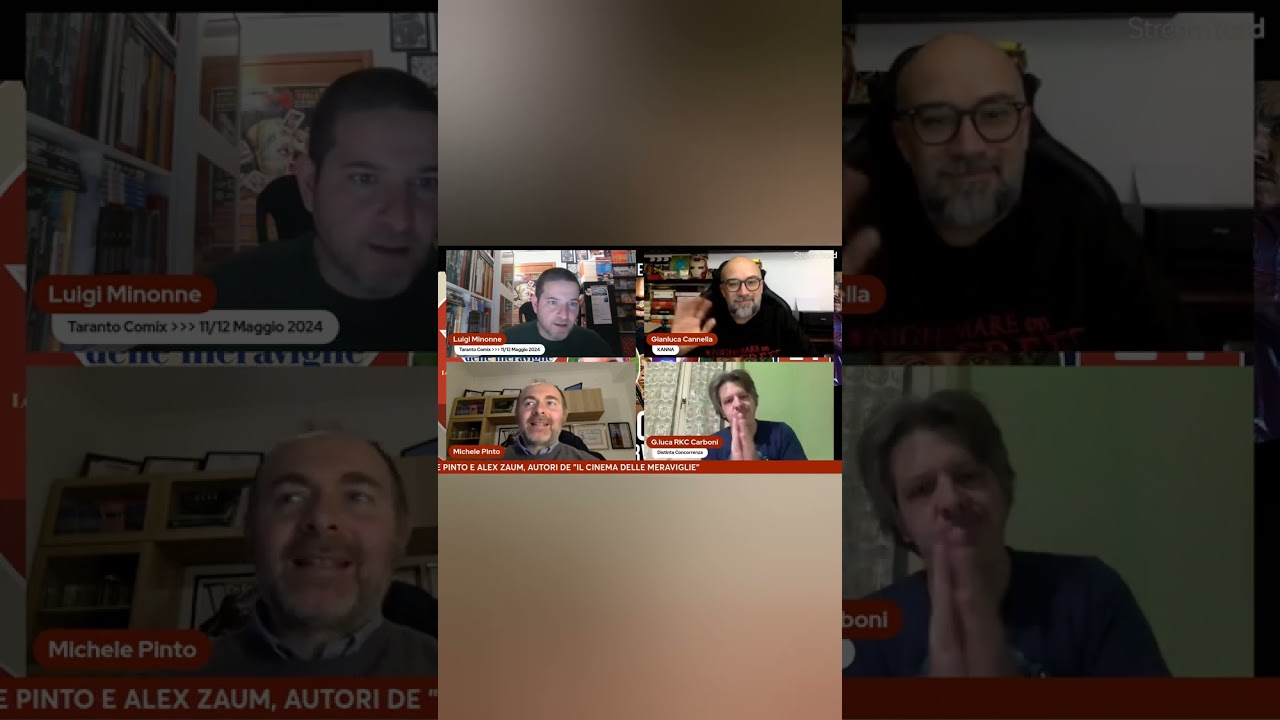 Una clip tratta da INTERVISTA A MICHELE PINTO E ALEX ZAUM, AUTORI DE  "IL CINEMA DELLE MERAVIGLIE".