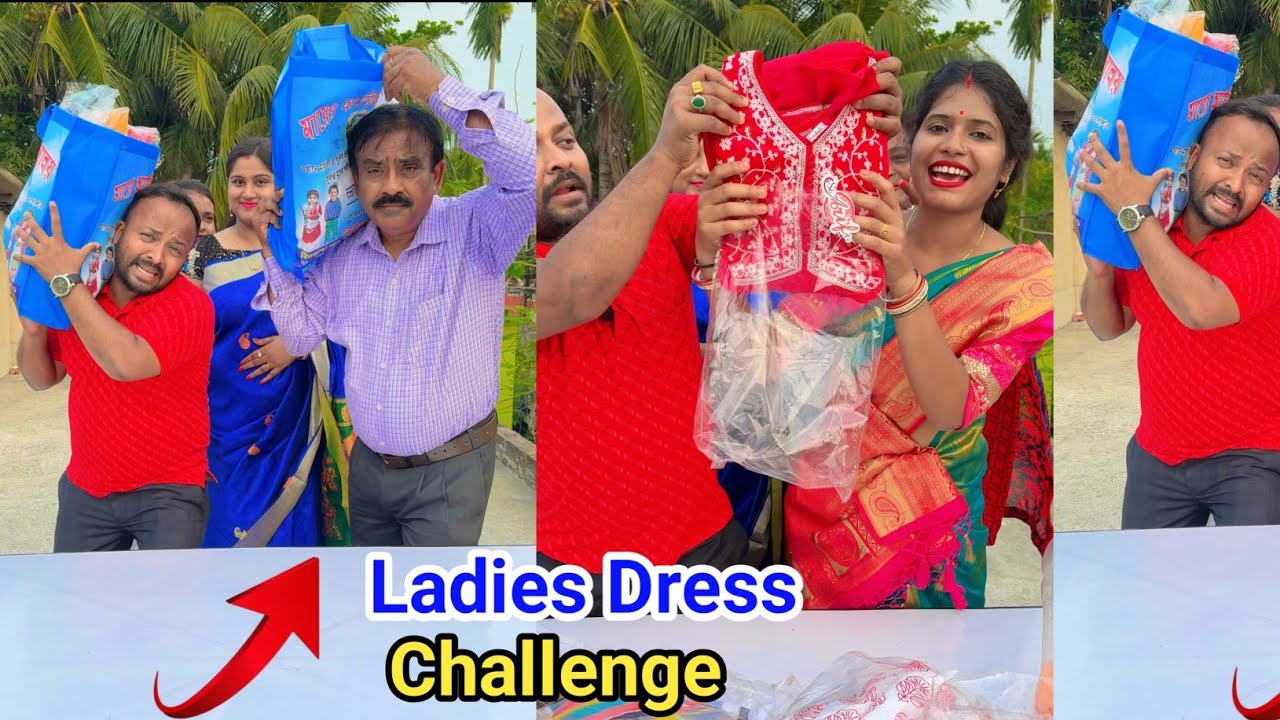 Unlimited Ladies Dress Bottle Flip Funny Challenge Video