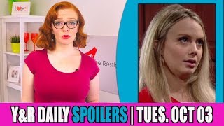 The Young and the Restless (YR) Daily Spoilers Update for Tuesday, October 3rd