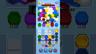 Hexa Fall Color Sort All Level 31,32,33,34,35 Walkthrough Solution