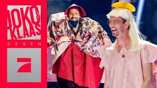 "Jeder Mann kann eine Prinzessin sein" - Joko & Klaas nähen ihre Outfits selbst | Spiel 2 | JKvsP7