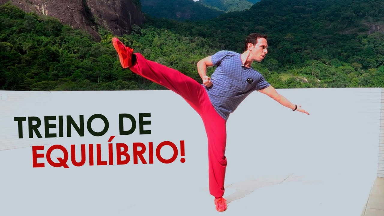 Treino de Equilíbrio e Concentração Passo a Passo em Casa! Desafio no final!
