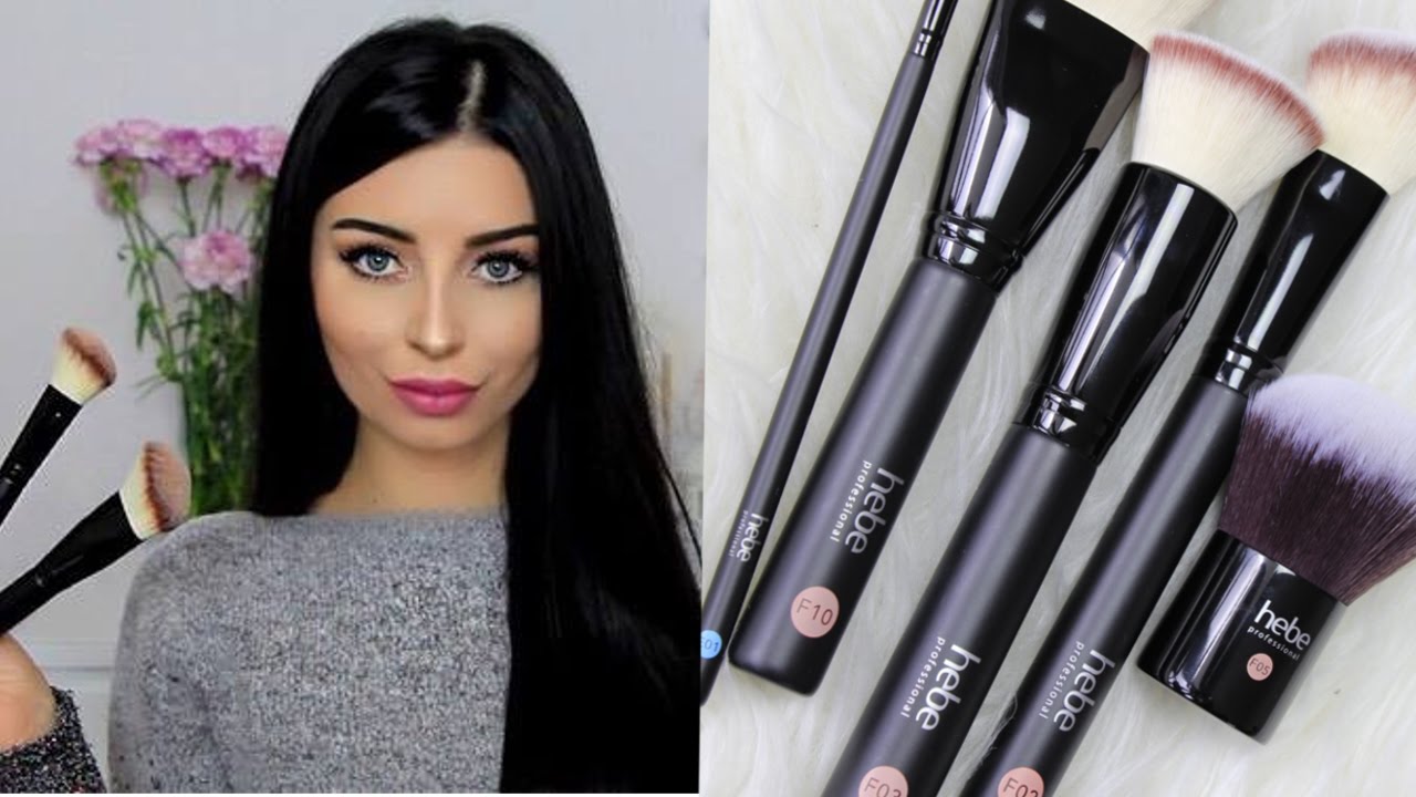 Pędzle drogeryjne HEBE PROFESSIONAL - recenzja + TEST