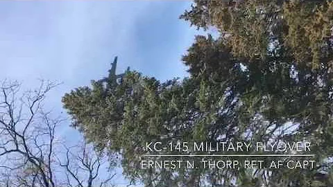 Military Flyover Ernest N Thorp
