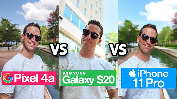 Pixel 4a vs Galaxy S20 vs iPhone 11Pro: Camera Test Comparison!