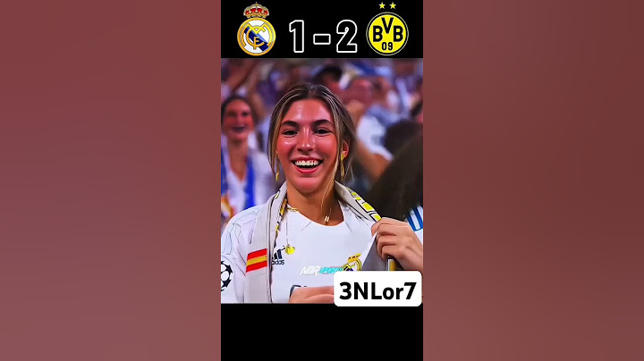 ملخص مباراه ريال مدريد ضد بروسيا دورتموند