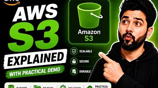 AWS S3 Explained for Beginners | Complete Tutorial with Practical Demo ⭐ 