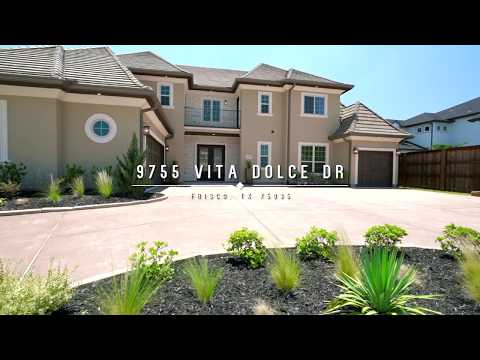 9755 Vita Dolce Drive, Frisco, TX home video tour