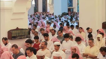 تلاوة جميلة وخاشعة للشيخ خالد الجليل من الليلة الثانية 1438 [ ألآ إن نصر الله قريب ]