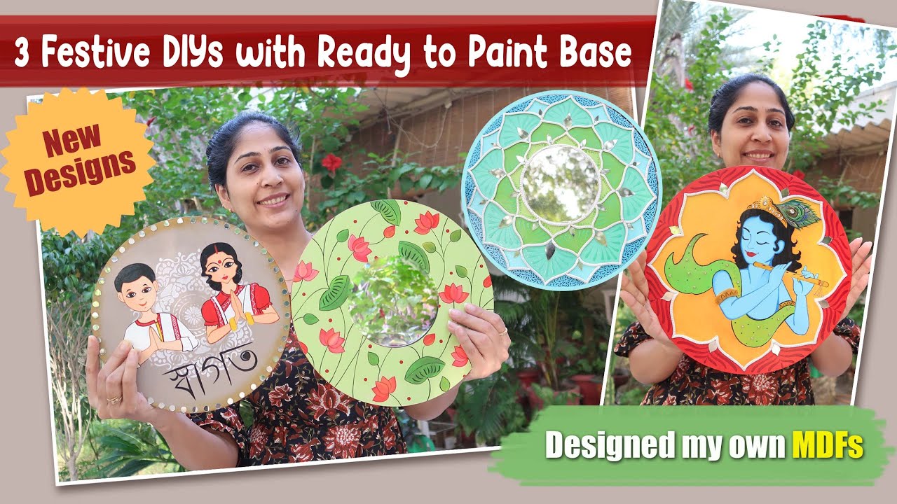 Ab painting karna hua aasan Festive Home Decor Ideas YouTube