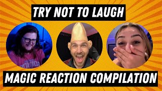 TRY NOT TO LAUGH 😆 Best Magic Reaction Compilation 🐓🪄😂