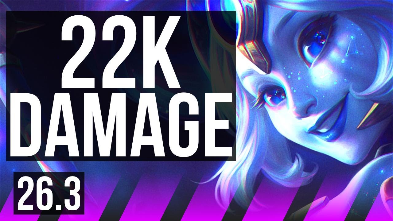 NAMI & Ezreal vs SORAKA & Ashe (SUP) | 22K damage | EUW Master | 26.3