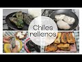 chiles poblanos rellenos con queso Las Recetas de Lupita