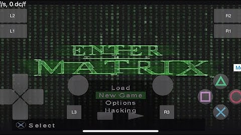 Play ps2! New test : Enter the Matrix [SLES-51203]