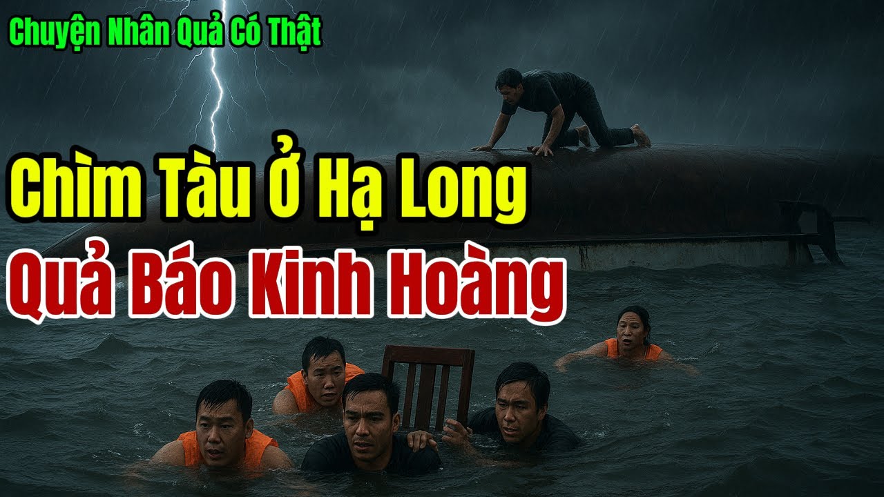 Tàu chìm ở Hạ Long: Nhân quả, phước báu hay số phận định trước?