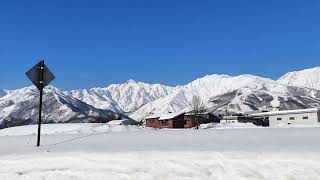 白馬村‐冬の長野県ドライブNagano Driving in Winter #japan #ドライブ #driving