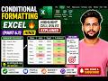 Conditional Formatting Excel 🔥 | Highlight Cell Rules Explained (Part 6.1 Hindi)