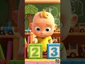 Cute Baby Learns ABC And Numbers 😍📚 #kidsvideos #nurseryrhymes #cartoon #familyfun #shorts