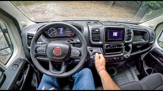 NEW Fiat Ducato 2023 [2.2 140HP] |0100| POV Test Drive #1787 Joe Black