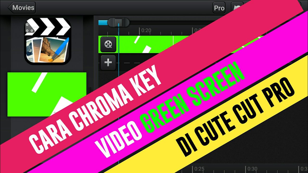 Cara Chroma Key Green Screen Di Aplikasi Cute Cut Pro (CCP  