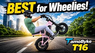 This is the BEST E-Bike for Wheelies! | TamoByke T16