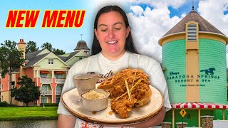 Disney World’s Turf Club Reopened- New Menu & More! | Saratoga Springs Resort Walt Disney World