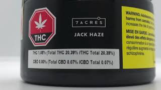 Marlee’s Den Unboxing 7ACRES Jack Haze Craft Cannabis