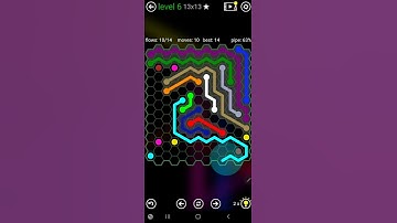 How To Solve Flow Free Hexes Jumbo Rainbow Pack Level 6 Board Walk Through Solution Walkthrough