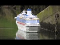 Premier Blue Coral docking - RC Cruise Ship