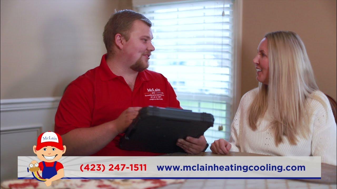 McLain Heating & Cooling Expert HVAC Service in Kingsport, Tennessee