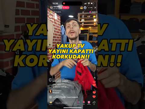 Yakup Tv Korkudan Yayını Kapatıyor !! #yakuptv #yakuptvyayın #yakuptvmekantanıtımı #yakuptvdayak