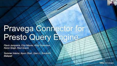 Presto query engine for Pravega