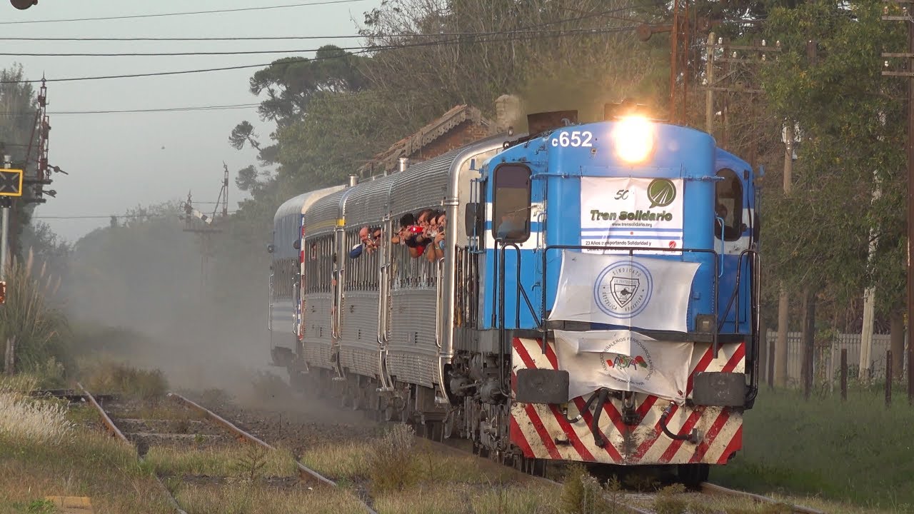 Tren Solidario N° 50 Haedo - Villa Mercedes, San Luis - YouTube