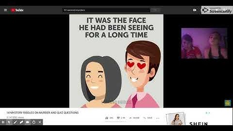 14 MYSTERY RIDDLES ON MURDER AND QUIZ QUESTIONS