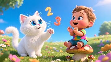 Cat Learn Magic Counting ✨🐱 Counting Song for Kids | Fun Numbers & Magic Tricks