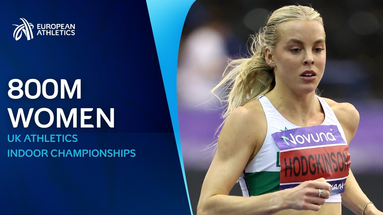 Hodgkinson Produces Third Fastest Time EVER! 🤯 Women's 800m Race Replay | UK Athletics Indoor Champs