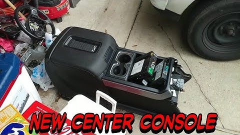 2014-2018 Silverado Jump seat to Center Console