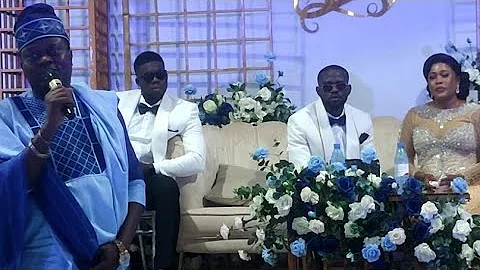 ACTOR MUYIWA ADEMOLA GIVES COLLEAGUE ADVICED, WASIU & ENIOLA'S AT THEIR WEDDING, SO FUNNY