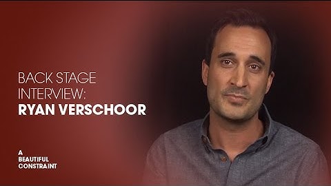 A Beautiful Constraint Meets: Ryan Verschoor