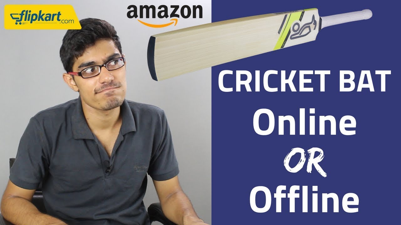 Buy Cricket Bat ONLINE OR OFFLINE Which Is Better? SportShala Hindi