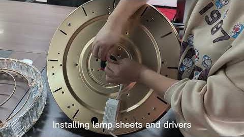 DS FH12-Modern luxury Crystal Invisible ceiling fan light | Installation Video.