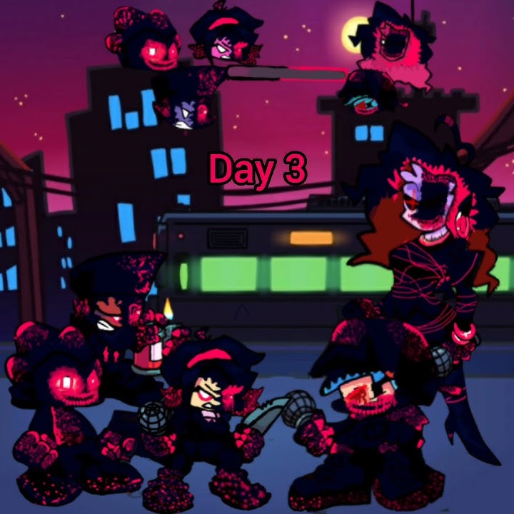 Fnf Corruption Pico, Darnell, Nene VS Bf and MM