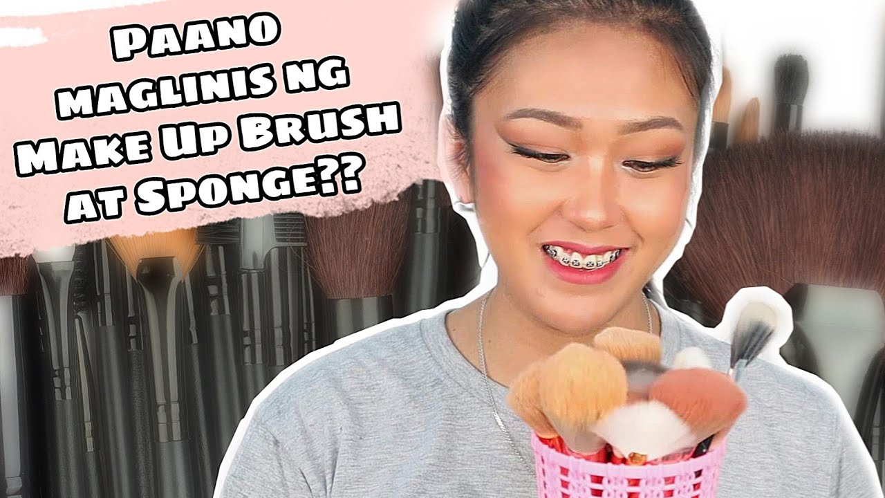 Murang Paraan sa Paglilinis ng Makeup Brush How I Clean My Makeup
