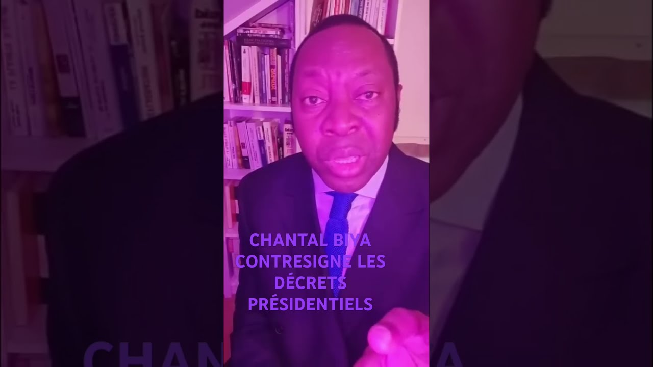 Chantal BIYA bloque 2 remaniements ministriels  chantalbiya  ngohngoh  paulbiya