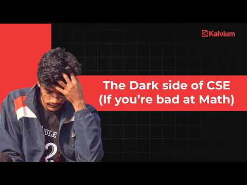 Is Engineering Too Hard If You're Bad at Math? - video from Kalvium