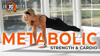10 Minute Metabolic Workout for Women 40+ | Strength &amp; Cardio Burn